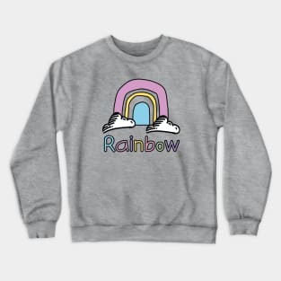 Rainbow Crewneck Sweatshirt